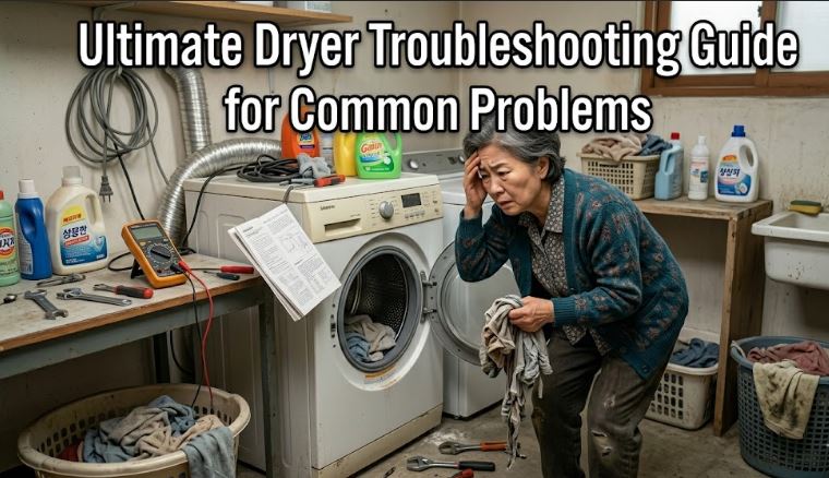 This dryer troubleshooting guide covers common issues, warning signs, and practical solutions to help restore your dryer’s performance quickly.