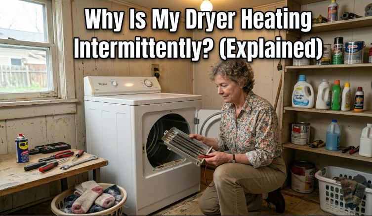 Discover why your dryer heats on and off during cycles and the troubleshooting steps that can help restore steady drying performance.
