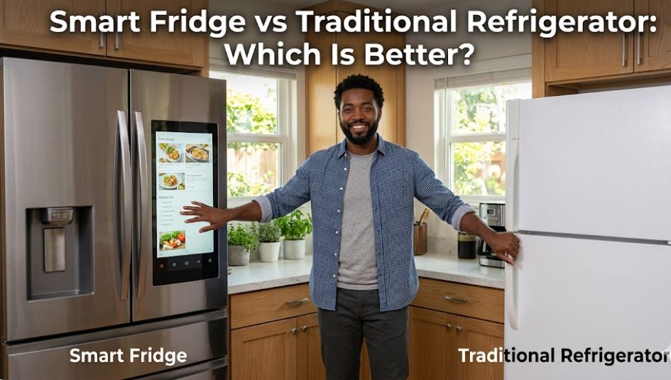 Smart refrigerator or traditional fridge—which fits your kitchen best? Discover the pros, cons, features, and long-term benefits of each.