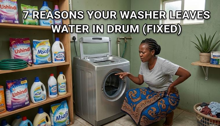 Discover troubleshooting steps for a washing machine that won’t fully drain, from clogged drains to faulty pump components.