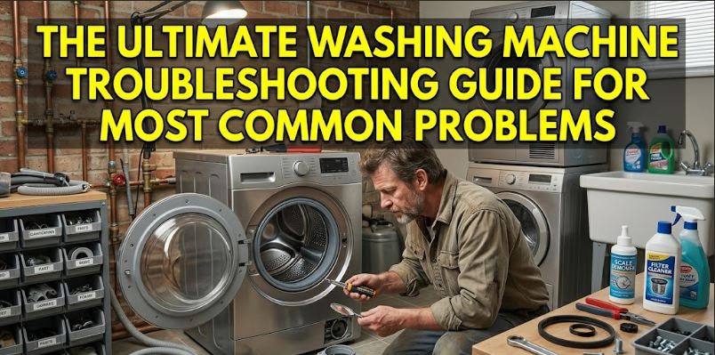 Troubleshooting a faulty washing machine? Find out how to identify and solve common washer issues before calling a repair technician.