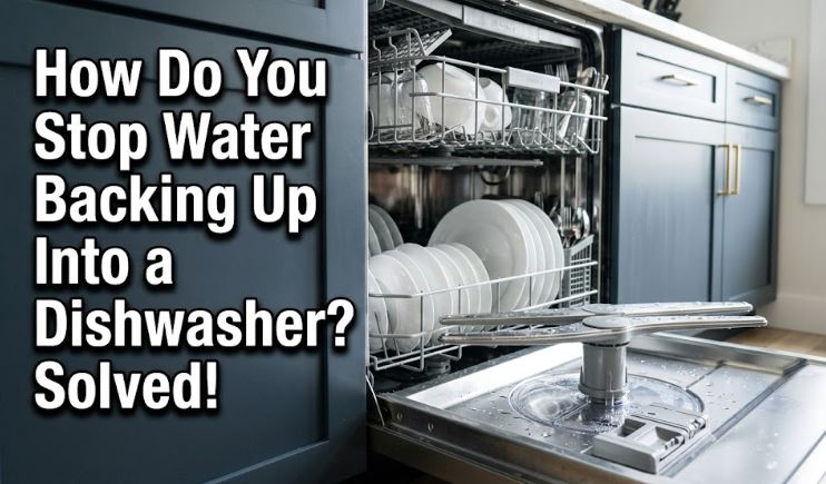 A dishwasher filling with dirty water between cycles often points to a drainage problem. Learn where to look and how to solve it.
