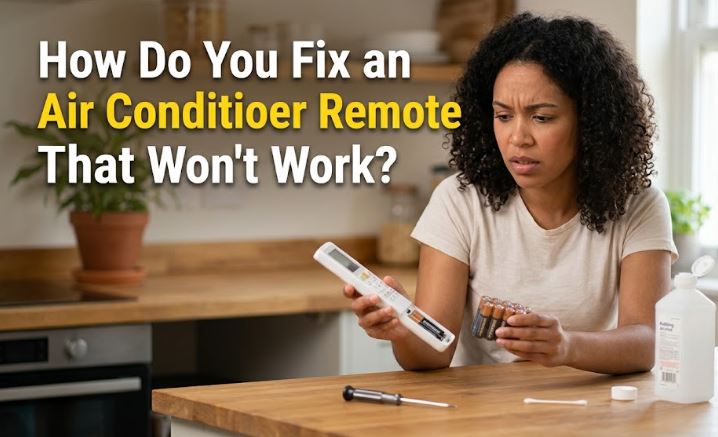 If your AC remote won't control the unit, discover common causes such as dead batteries, sensor issues, and signal interference.
