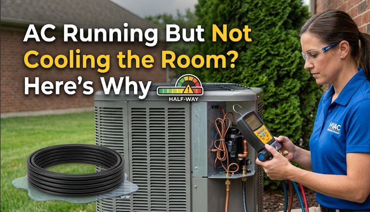 An AC running but not cooling the room may point to thermostat settings, frozen coils, or low refrigerant. Find out what to check.