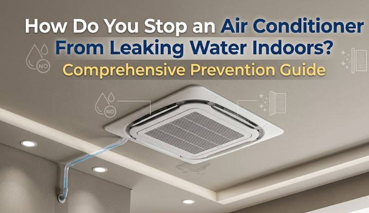 Water dripping from your indoor AC unit can signal a clogged drain line, frozen coil, or installation issue. Learn what to check.
