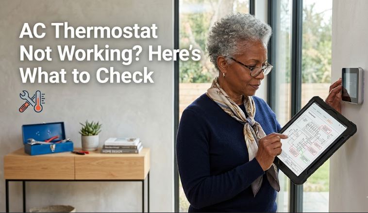 An AC thermostat not working can cause cooling problems, short cycling, or no operation at all. Find out how to diagnose the fault.