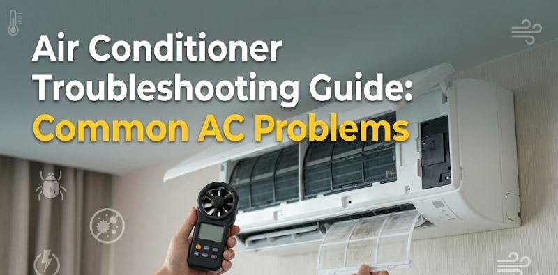 This air conditioner troubleshooting guide covers common symptoms, likely causes, and effective fixes to help restore comfort quickly.
