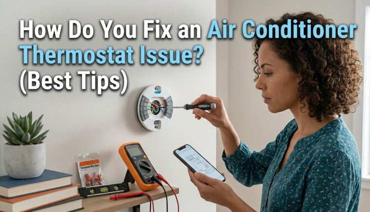 If your thermostat won't turn the AC on, off, or maintain the set temperature, discover the most common causes and fixes.