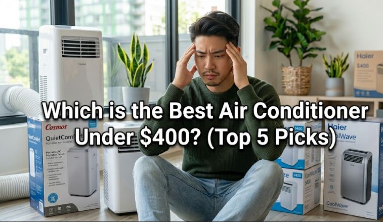 Find the best air conditioner under $400 for bedrooms, apartments, offices, and other spaces without stretching your budget.