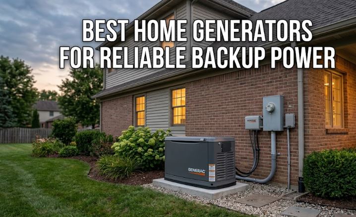 Discover the best home generators based on power output, runtime, fuel type, noise levels, and performance during outages.