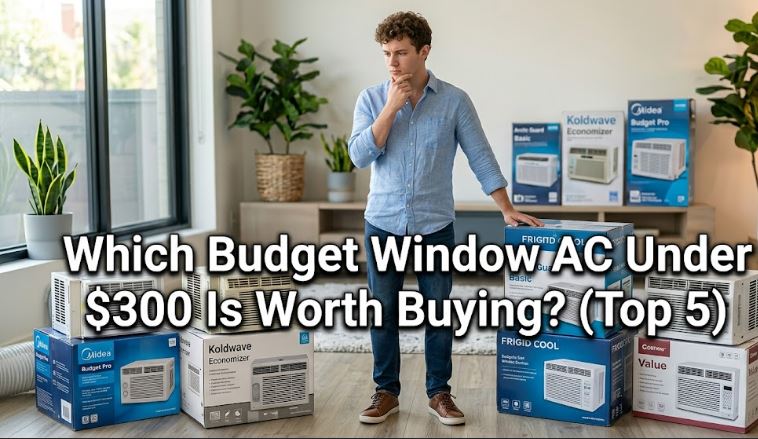 Explore the best budget window AC under $300 for small rooms, apartments, dorms, and home offices.