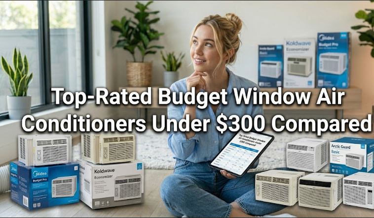 Discover the best budget window AC under $300 based on cooling power, efficiency, noise levels, and customer satisfaction.