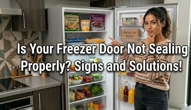 Learn how a faulty freezer seal can cause frost buildup, higher energy bills, and inconsistent temperatures.
