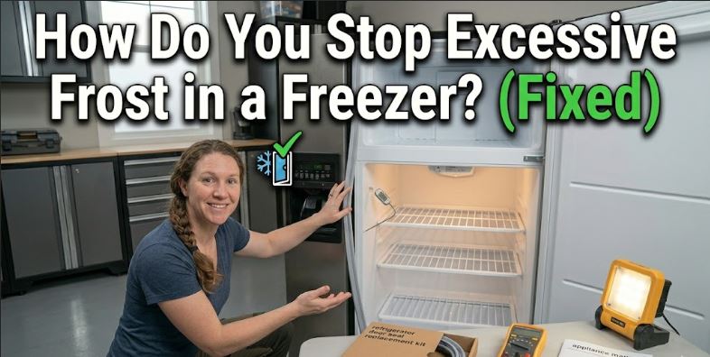 Excessive frost in a freezer can reduce storage space and cooling efficiency. Discover the most common causes and fixes.