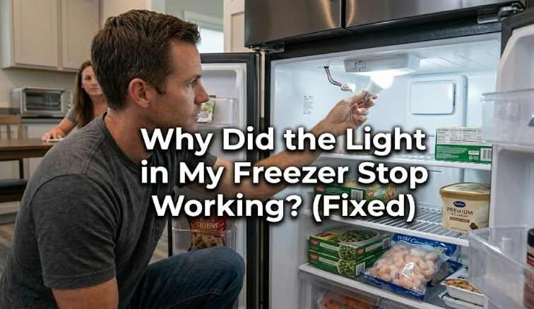 If your freezer light suddenly stopped turning on, discover the most common causes and the steps you can take to fix the issue.