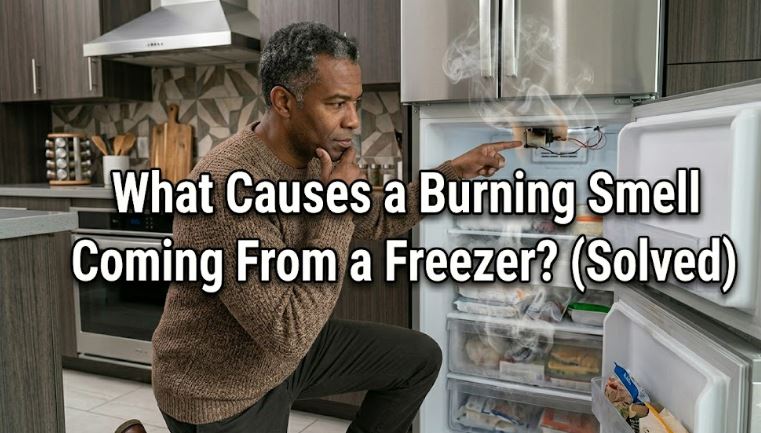 A burning smell from a freezer can indicate anything from harmless dust to a serious electrical fault. Discover the possible causes.