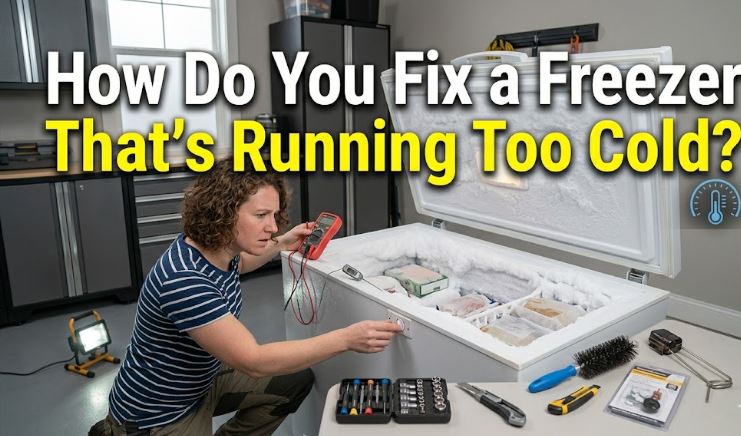 A freezer that's too cold can damage food quality and waste energy. Discover the most common reasons behind overcooling problems.