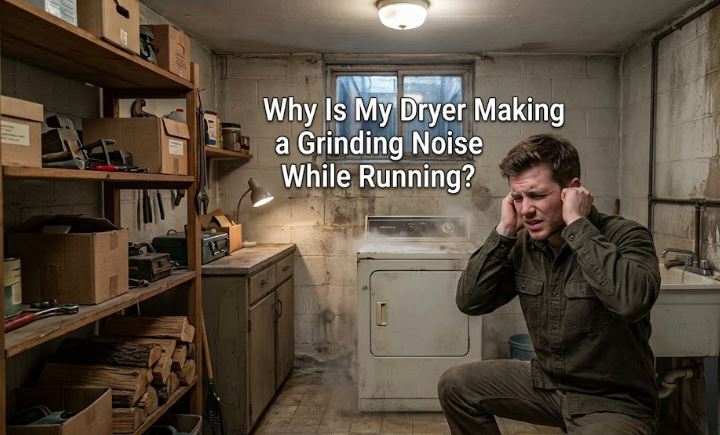 If your dryer suddenly starts grinding, discover the most common mechanical causes and the troubleshooting steps to restore quiet operation.