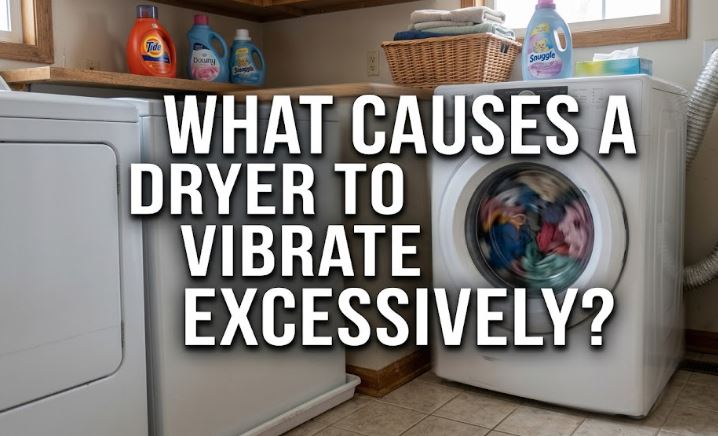 If your dryer shakes or vibrates excessively, discover the most common causes and the steps that can restore smooth operation.
