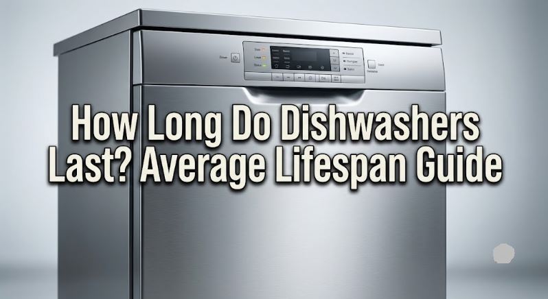Discover why most residential dishwashers churn through dishes for 9 to 12 years