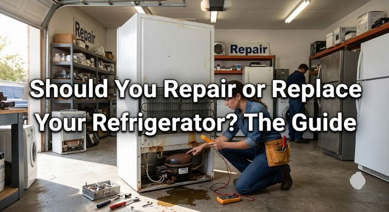 Learn when is it worth fixing a refrigerator and when to replace it.