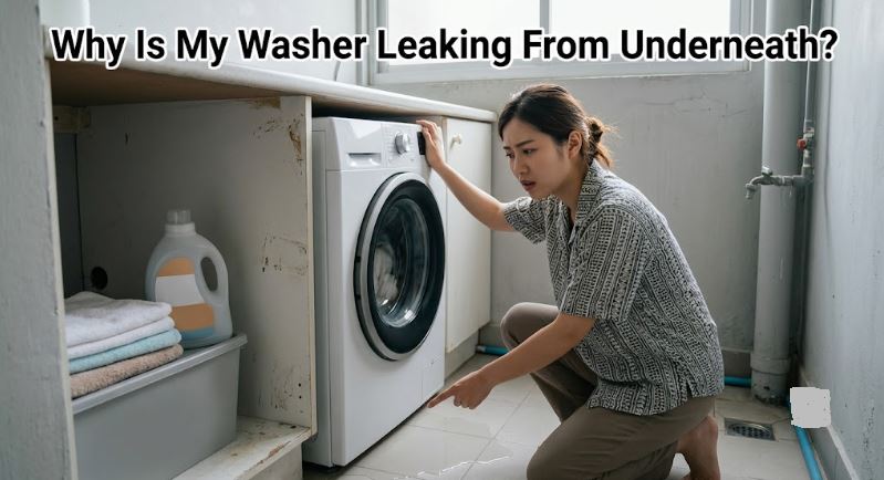 Discover the most common sources of leaks beneath a washing machine and how to identify the culprit.