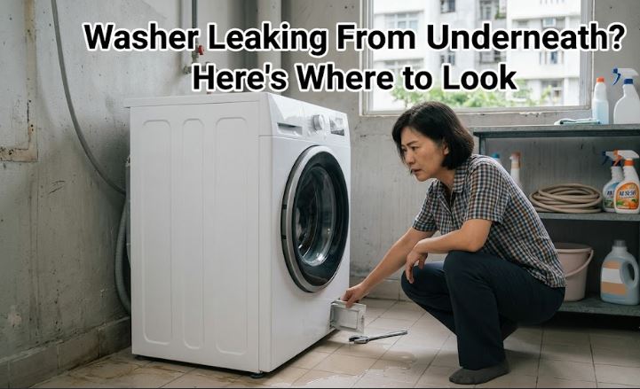 If you notice water pooling under your washer, learn what could be causing the leak and which components should be inspected first.